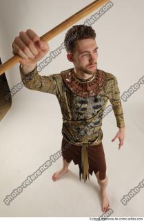 KEETA STANDING POSE WITH SPEAR